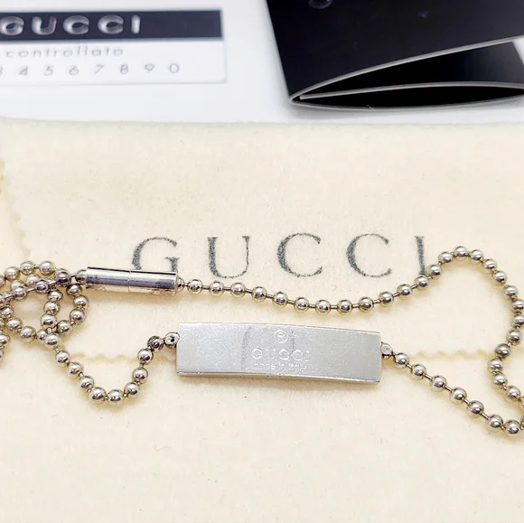 Gucci Sterling Silver Wrap Bracelet with Box - Picture 2 of 6